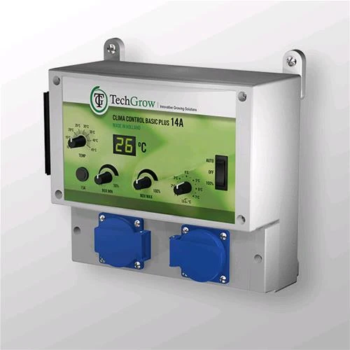 TECHGROW - CLIMA CONTROL BASIC PLUS 14A/EU - SENSORE INCLUSO