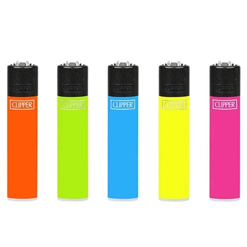 CLIPPER ACCENDINO FLUO SOLIDO - 48 PZ