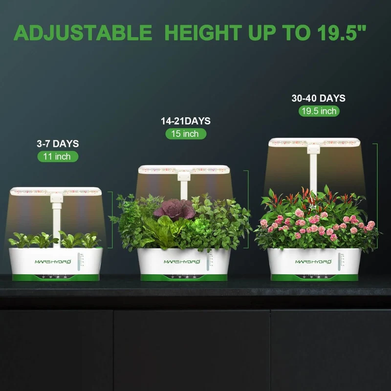Mars Hydro Hydroline12 Sistema di coltivazione idroponica a LED per piantine e cloni