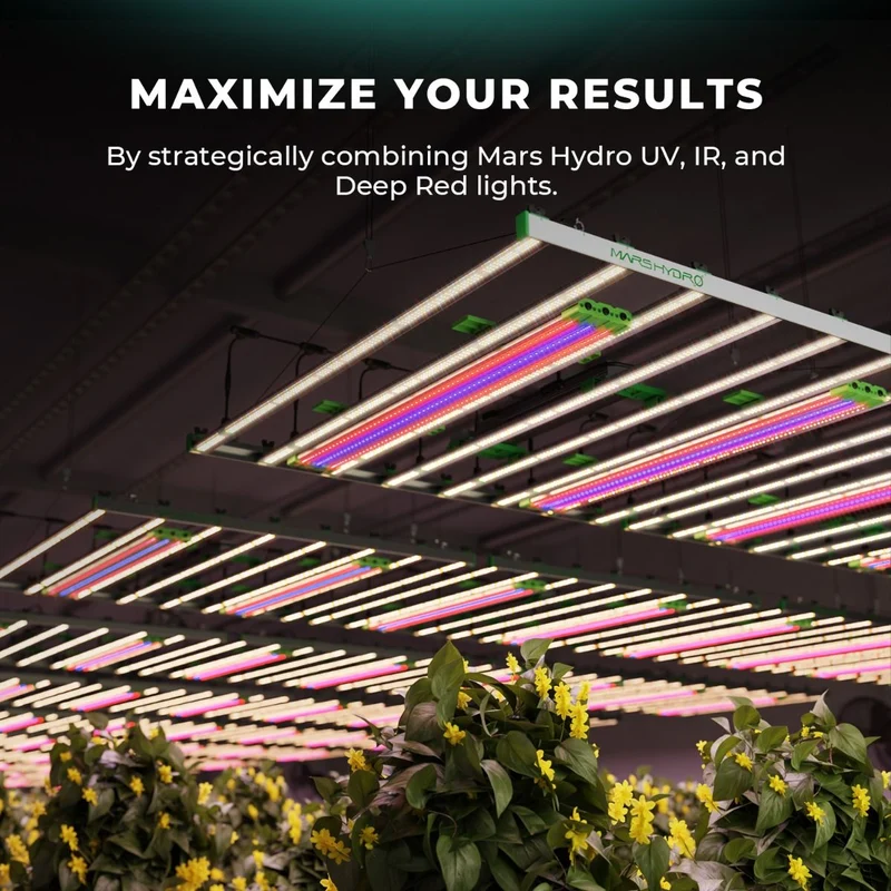 Barra luminosa a LED per la crescita supplementare Mars Hydro Adlite UV55 UV (confezione da 2)